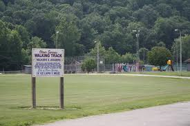 Arrowhead park sign and playground